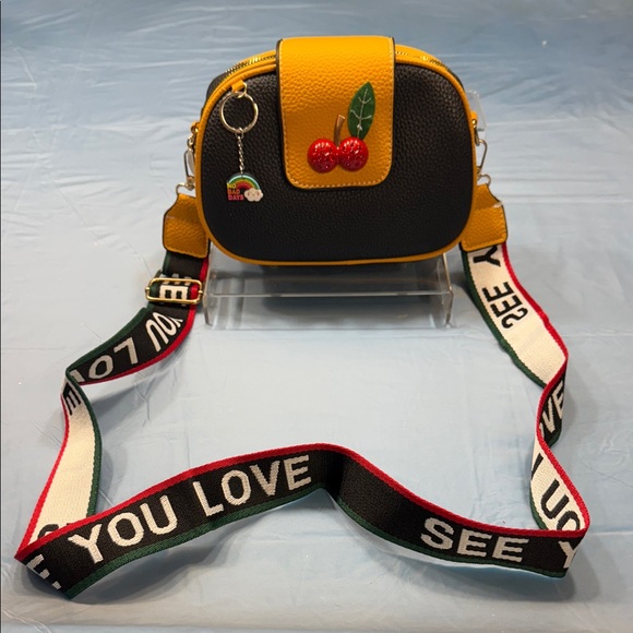 Unbranded star fruit cute semicircle magnetic buckle crossbody bag - Picture 3 of 10